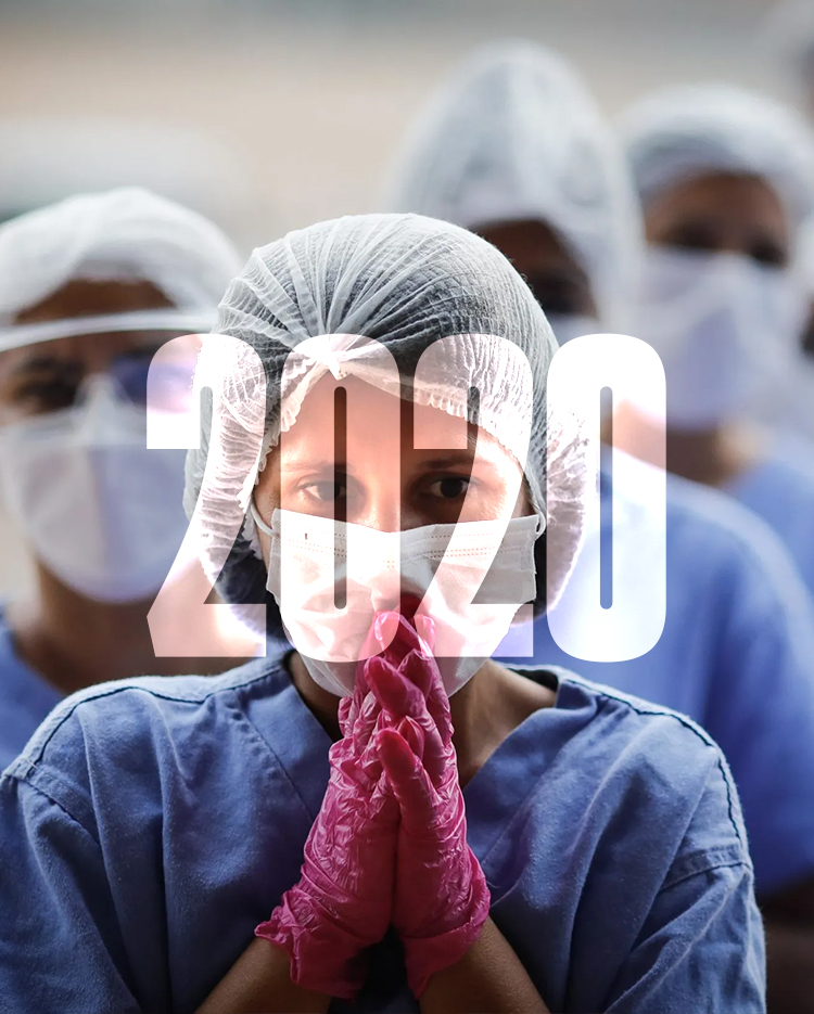Início de 2020: Pandemia de COVID-19 no Brasil