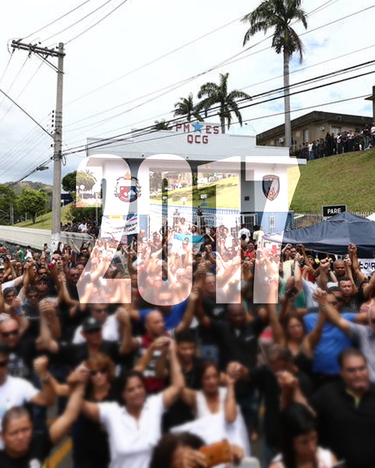 Greve da Polícia Militar no Espírito Santo